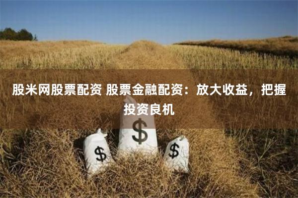 股米网股票配资 股票金融配资：放大收益，把握投资良机