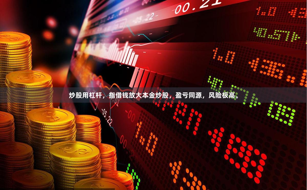 炒股用杠杆，指借钱放大本金炒股，盈亏同源，风险极高。